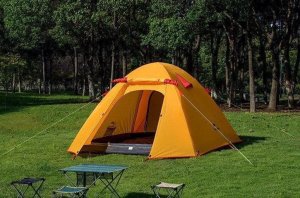 cách dựng lều cắm trại nơi nhiều gió
