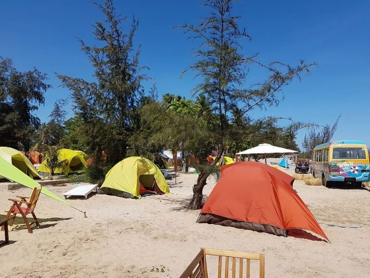 Cắm trại Bãi Biển Đồ Sơn