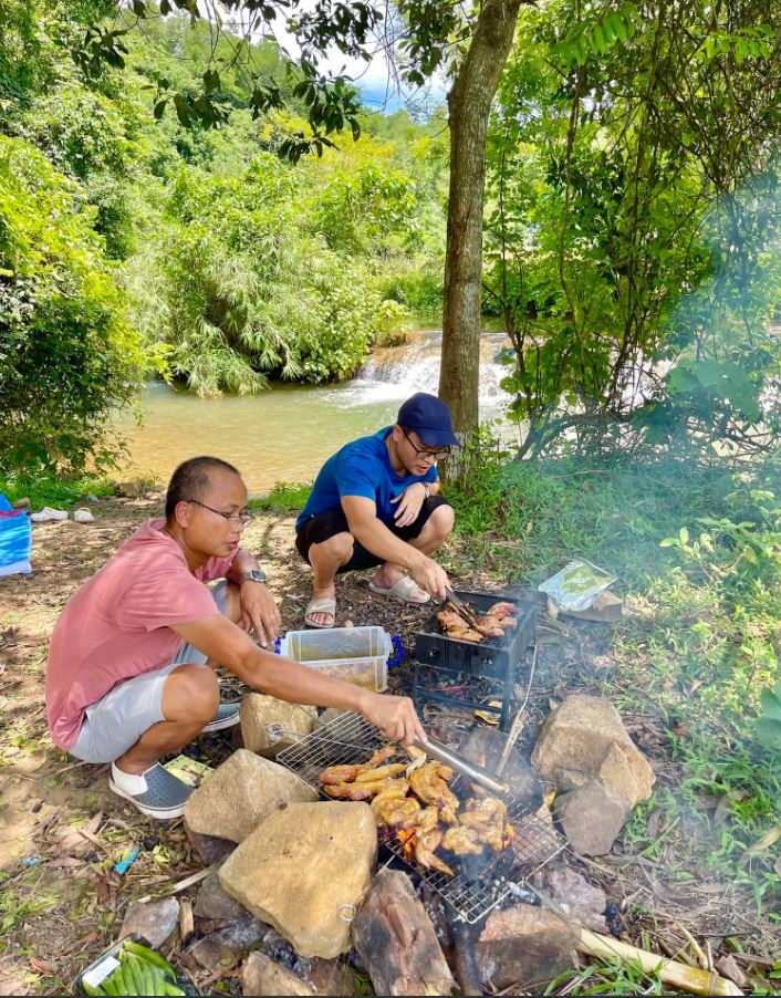 Nướng tại Hồ Đập Trời