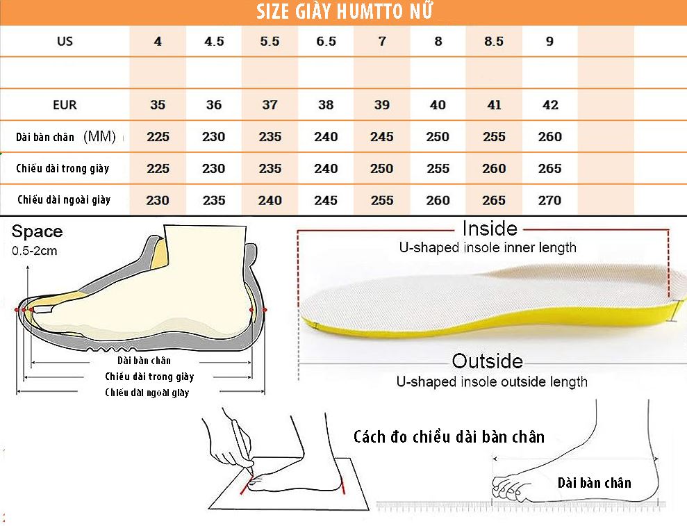 hướng dân chọn size